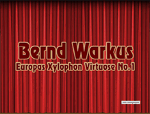 Tablet Screenshot of berndwarkus.de